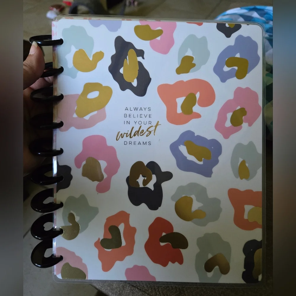 The Happy Planner - Multicolor Wild Dreams Planner Monthly Dividers- 18 Months